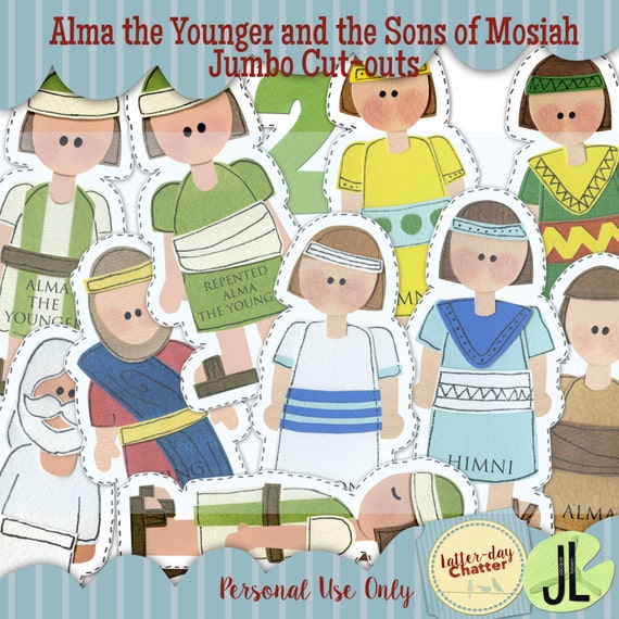 Alma the Younger and the Sons of Mosiah Jumbo by ...