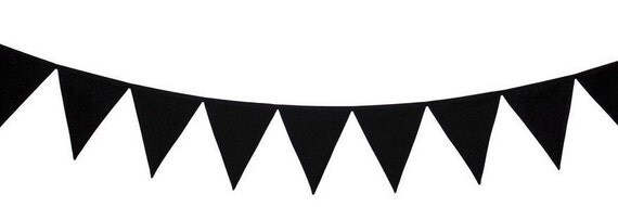 black-fabric-bunting-banner-flags