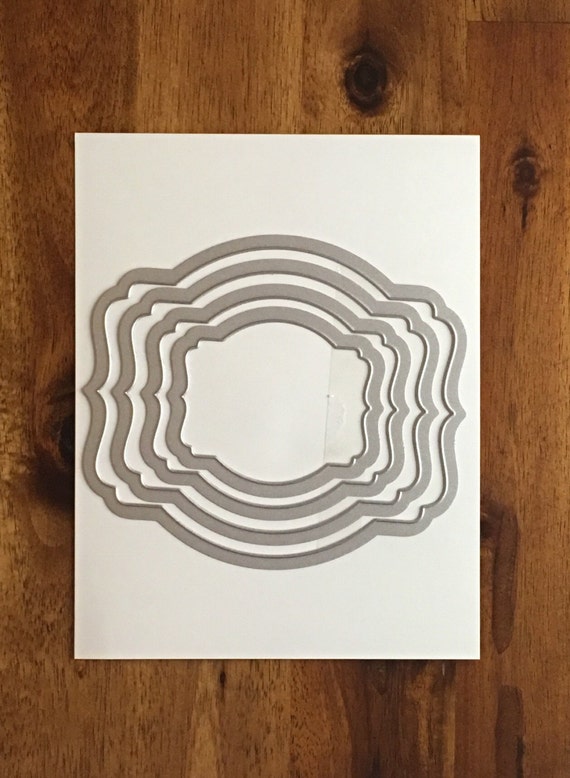 Stampin' UP! Deco Labels Framelits from stampsANDsupplies on Etsy Studio