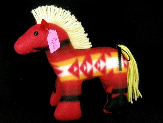 pendleton stuffed horse