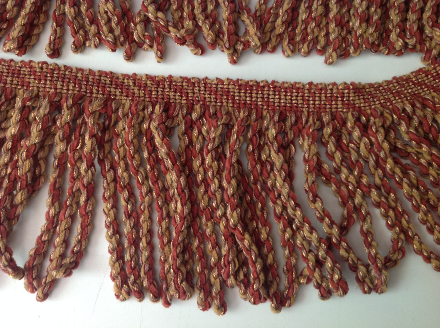 Vintage fringe trim heavy from Mywaycrochet on Etsy Studio