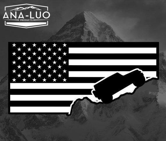 Download Wrangler American Flag Decal from Analuo on Etsy Studio
