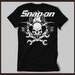 T-Shirt ANONYMOUS 2 expect us hacker bianca o nera idea regalo T-Shirt ANONYMOUS 2 expect us hacker bianca o nera idea regalo