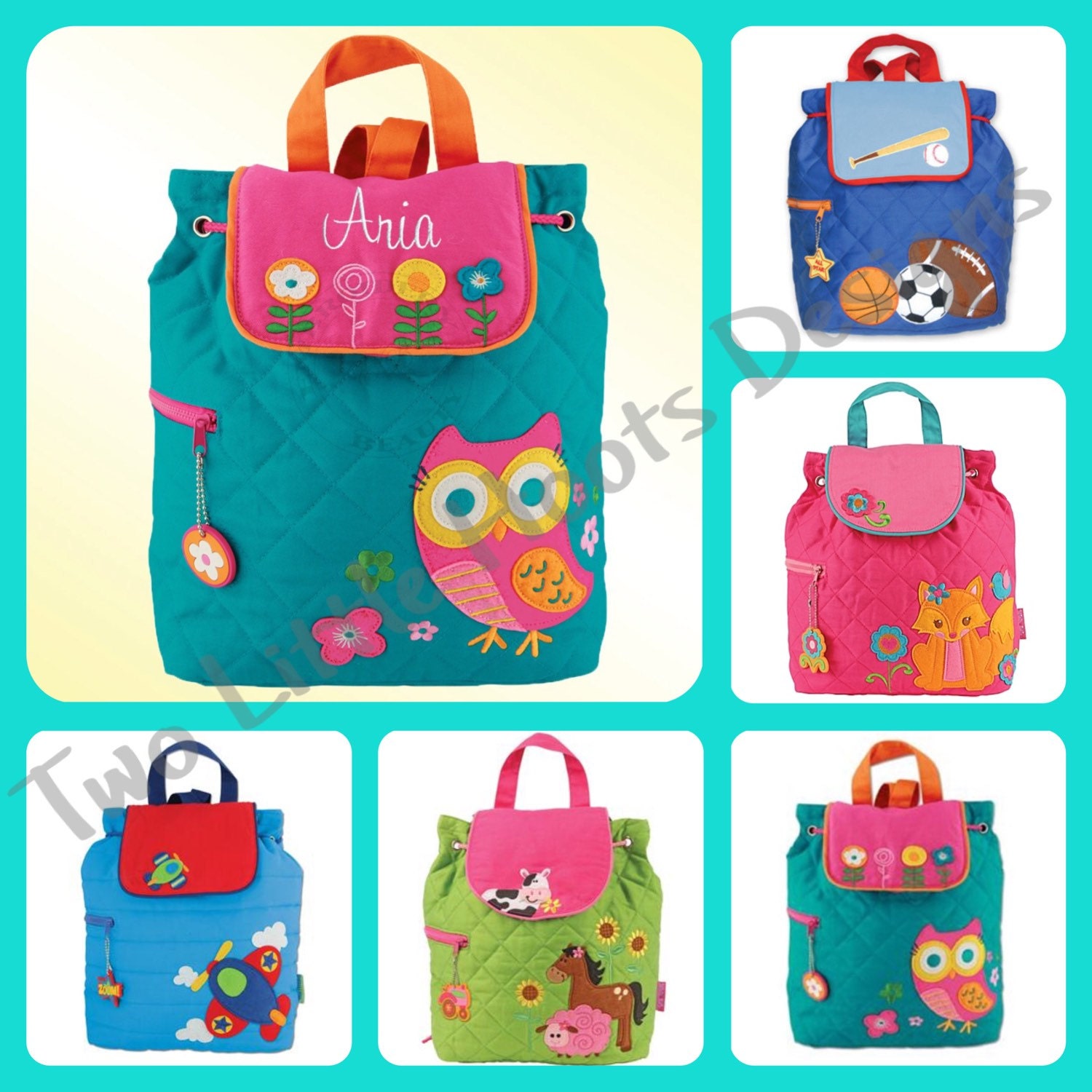 Personalized Stephen Joseph Backpack