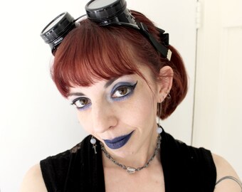 DIY Costume Goggles - RUSH AVAILABLE || Five Colors - Decorate for costume or cosplay || Halloween Ghostbusters Steampunk