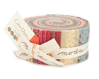 Moda Color Daze Jelly Roll by Laundry Basket Quilts