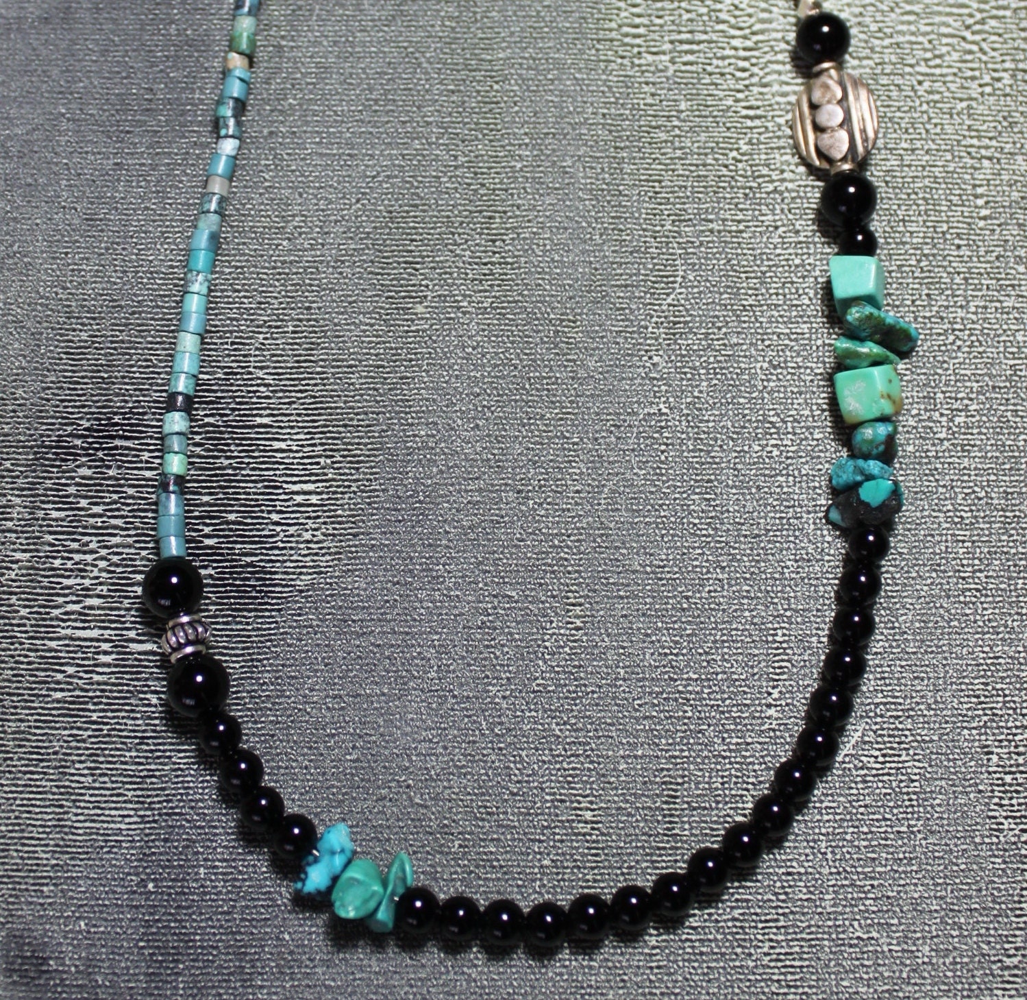 Necklace Turquoise Beads by VickiMaeStudios on Etsy