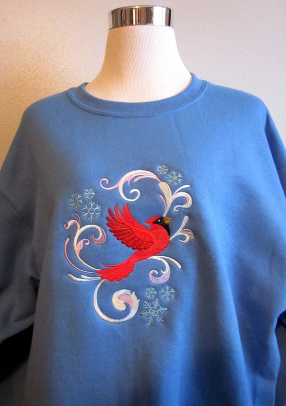 custom embroidered sweatshirt