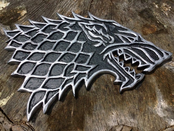 Game of Thrones House Stark Direwolf Sigil