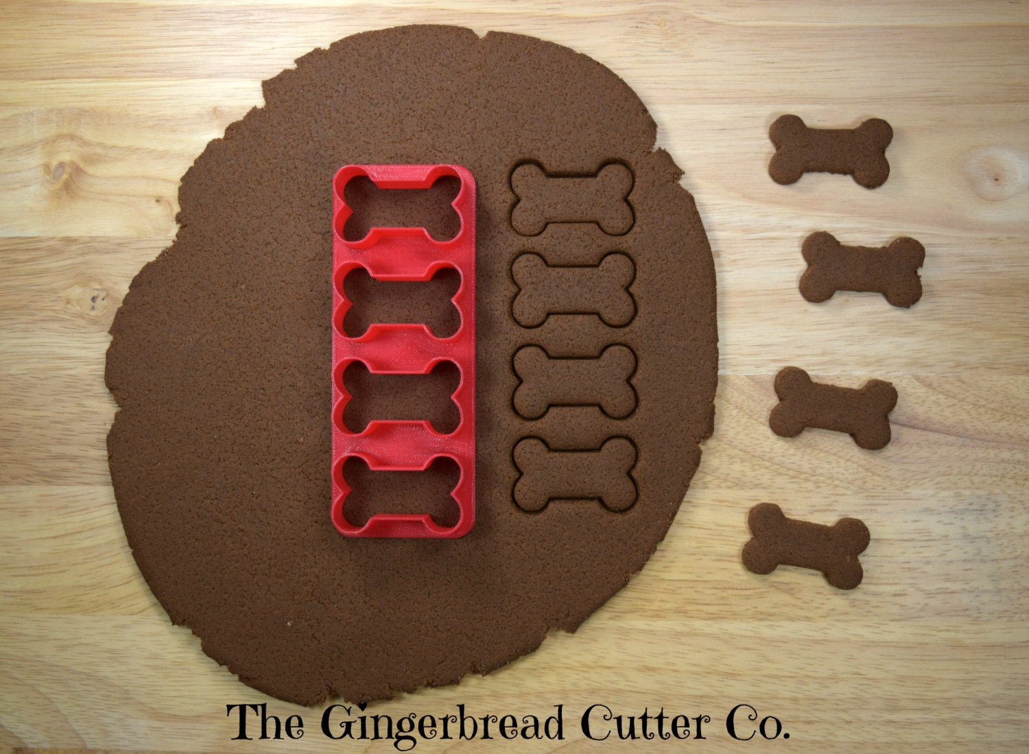 Dog Bone Mini Cookie Cutter Stick