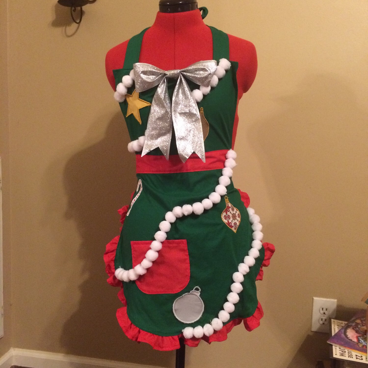 sale tacky ugly christmas sweater novelty apron tree costume sale tacky ugly christmas sweater novelty apron tree costume
