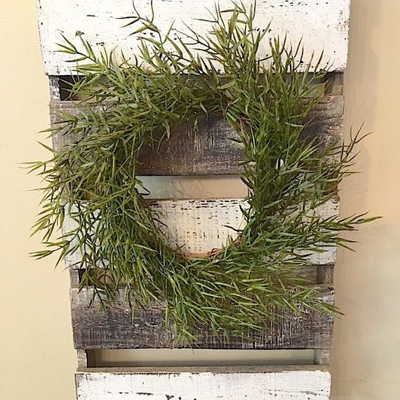 10 inch Faux Greenery Wreath /Greenery by GracefullyRestored