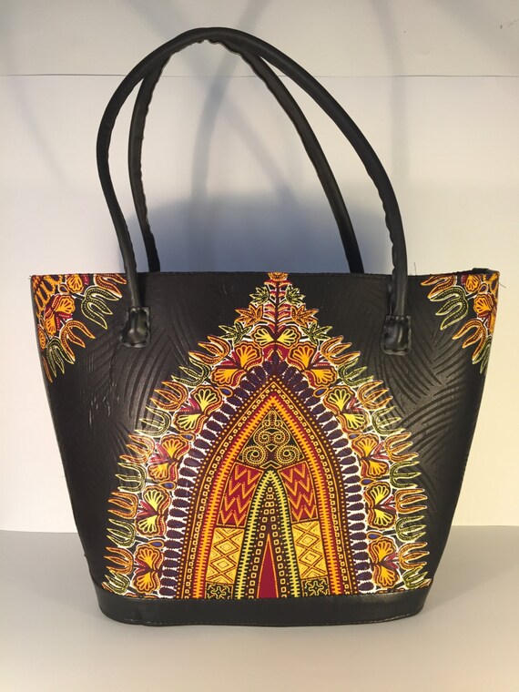 African Handmade Purse African Print Material by SimbaBCrafts