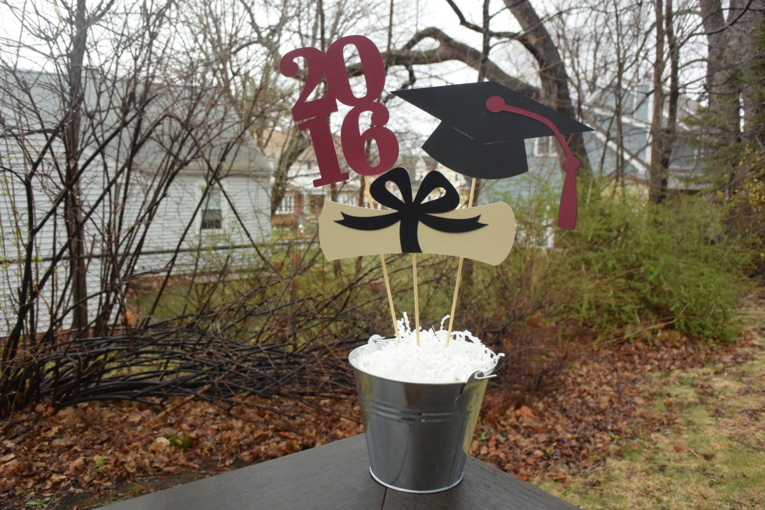 decoration graduation school for high Graduation Graduation Table PeanutGalleryStore Centerpiece by