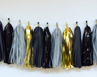 Star Wars Party Tassel Garland - Star Wars Decoration - Star Wars Photo Booth Props -Batman Decoration - New Years Tassel Garland