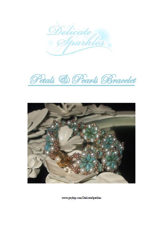 Petals & Pearls Bracelet Tutorial
