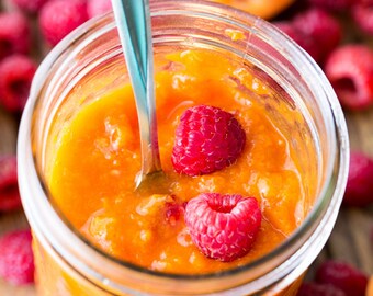 Apricot Raspberry Jam 8oz - TheSunshineJellyCo