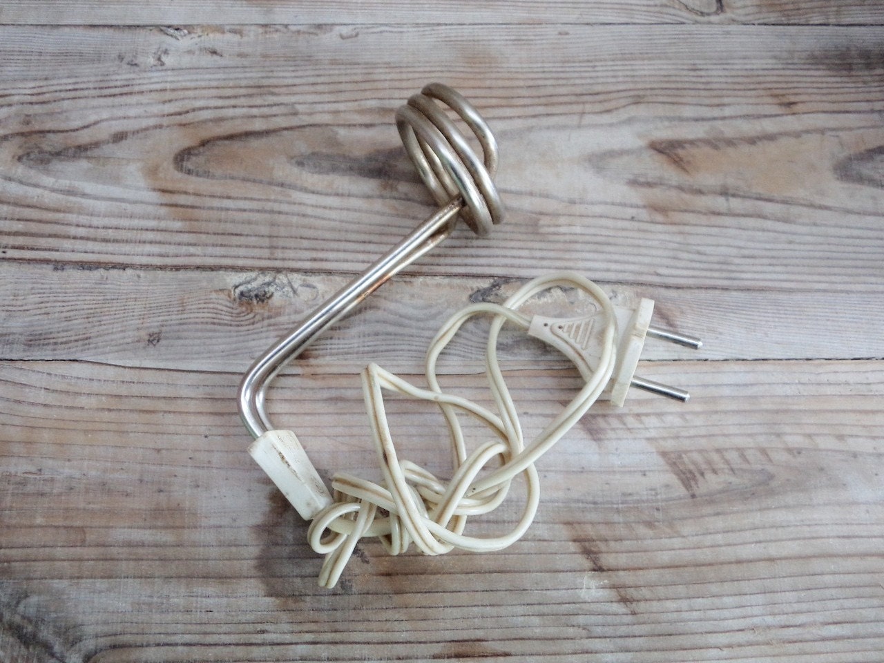 Vintage Water Heater Electric 220V Immersion by GuestFromThePast