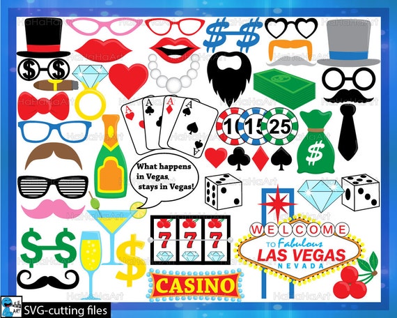 Download Las Vegas Props Cutting Files SVG JPG Digital Graphic Design