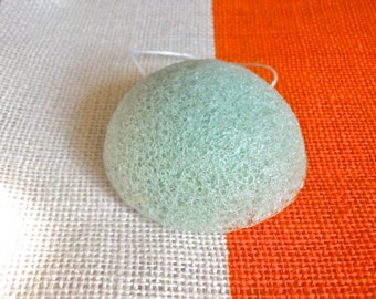 Konjac Sponge - Vegan , Natural facial Cleanser - Plant Based PACK OF TWO