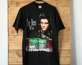 Vintage Elvis Presley Shirt // Graceland Shirt // Graceland, Tennessee Shirt