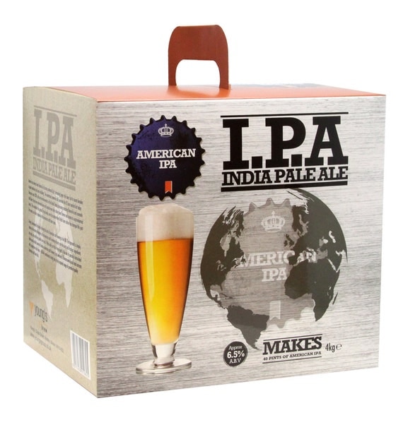 Youngs american i.p.a 4kg beer kit homebrew 40 pint kit