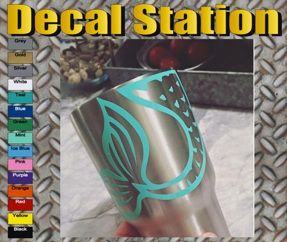 customize your yeti cup decal tail this Customize Yeti with cup Mermaid your