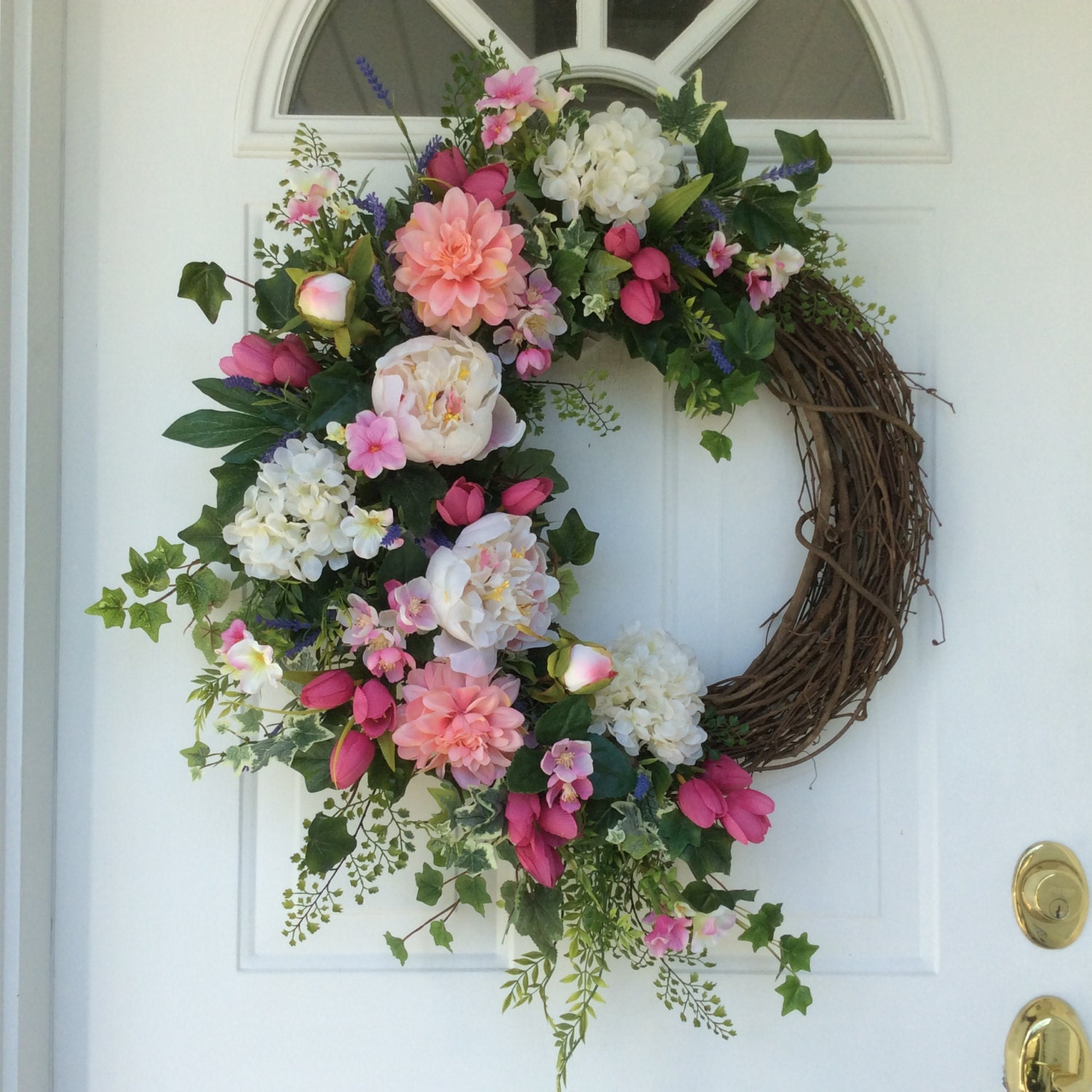 Sale-summer Wreath-spring Wreath-hydrangea Wreath-garden