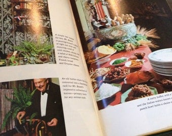 SALE!! James Beard's Menus for Entertaining, cooking, cook book, chef, culinary, kitchen, housewarming,entertaining, 2015017