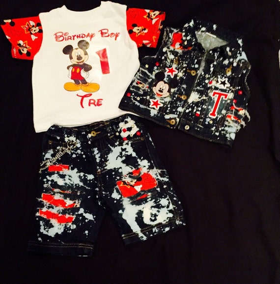 mickey mouse birthday outfit for 1 year old