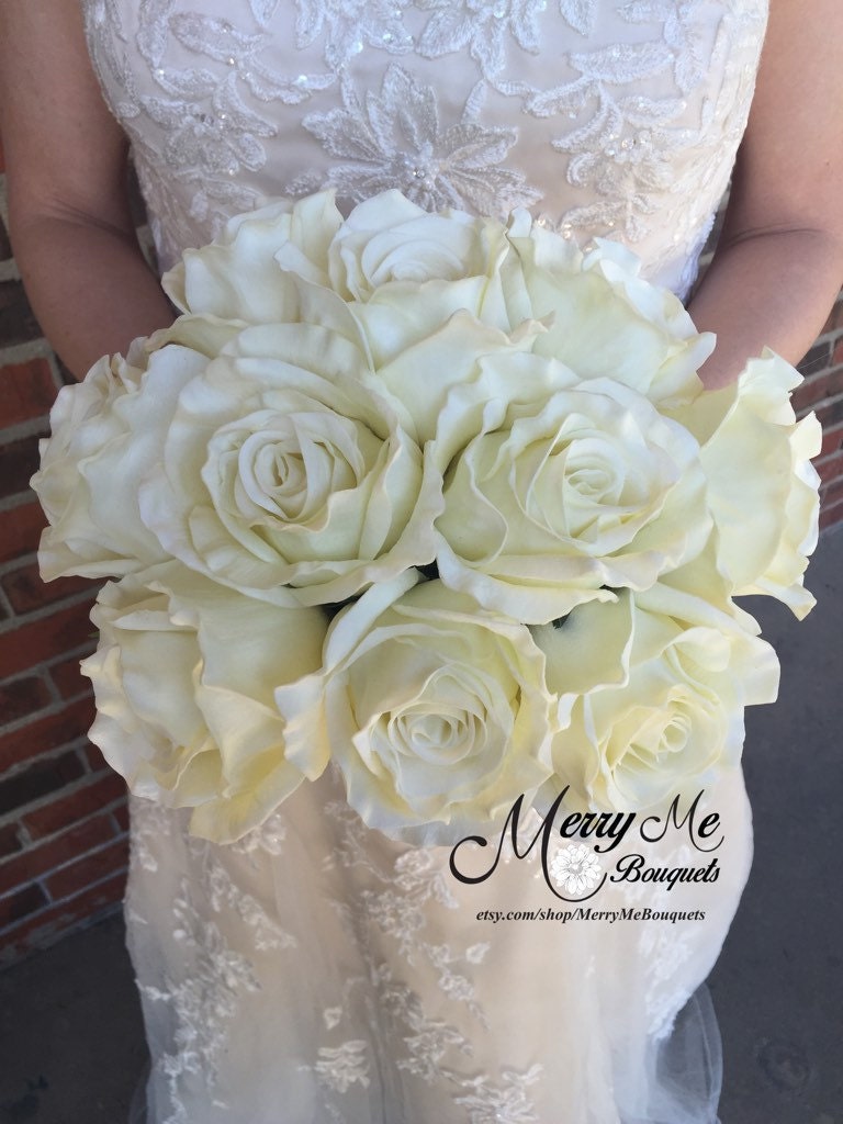 True Touch Rose Bouquet Real Touch Rose Bouquet Rustic