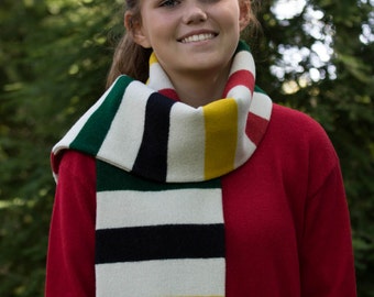 SALE!!!! Wool Glacier Scarf Made From Pendleton Wool