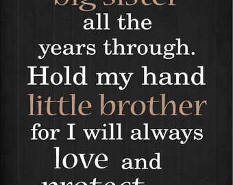 Little sister sign | Etsy