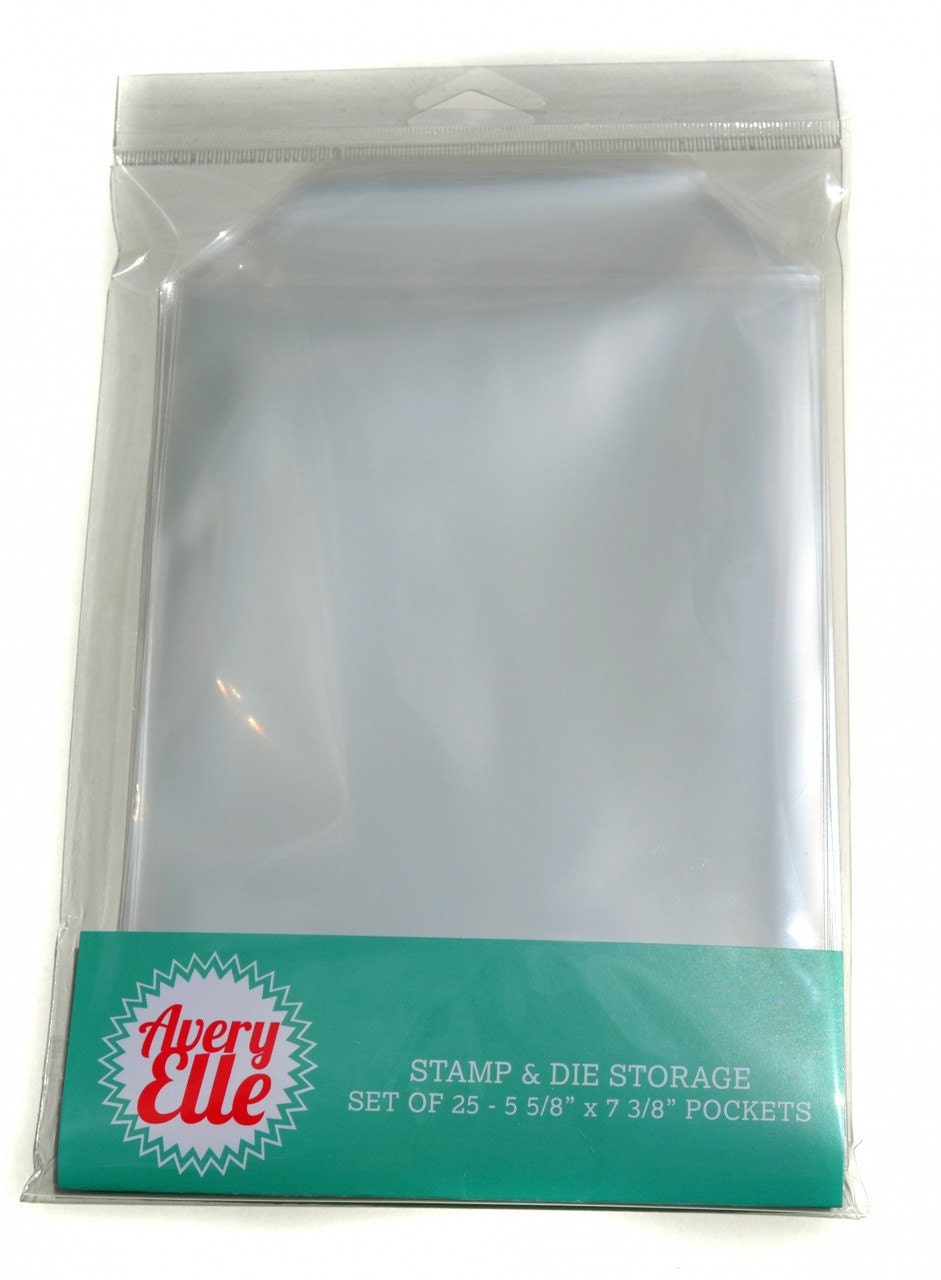 Avery Elle's Stamp & Die Storage Pockets Clear Stamp