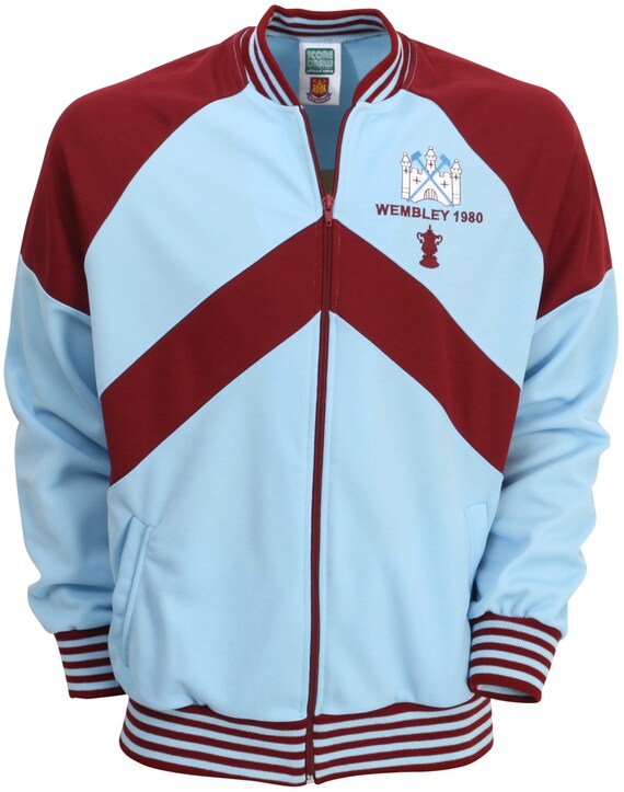 West Ham United Retro Track Jacket by FootyWorld on Etsy