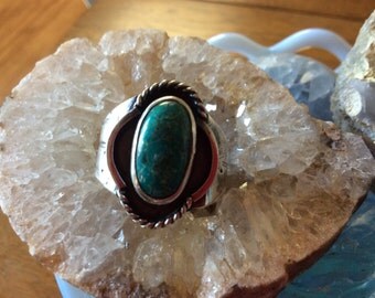 Handmade Turquoise Silver Ring