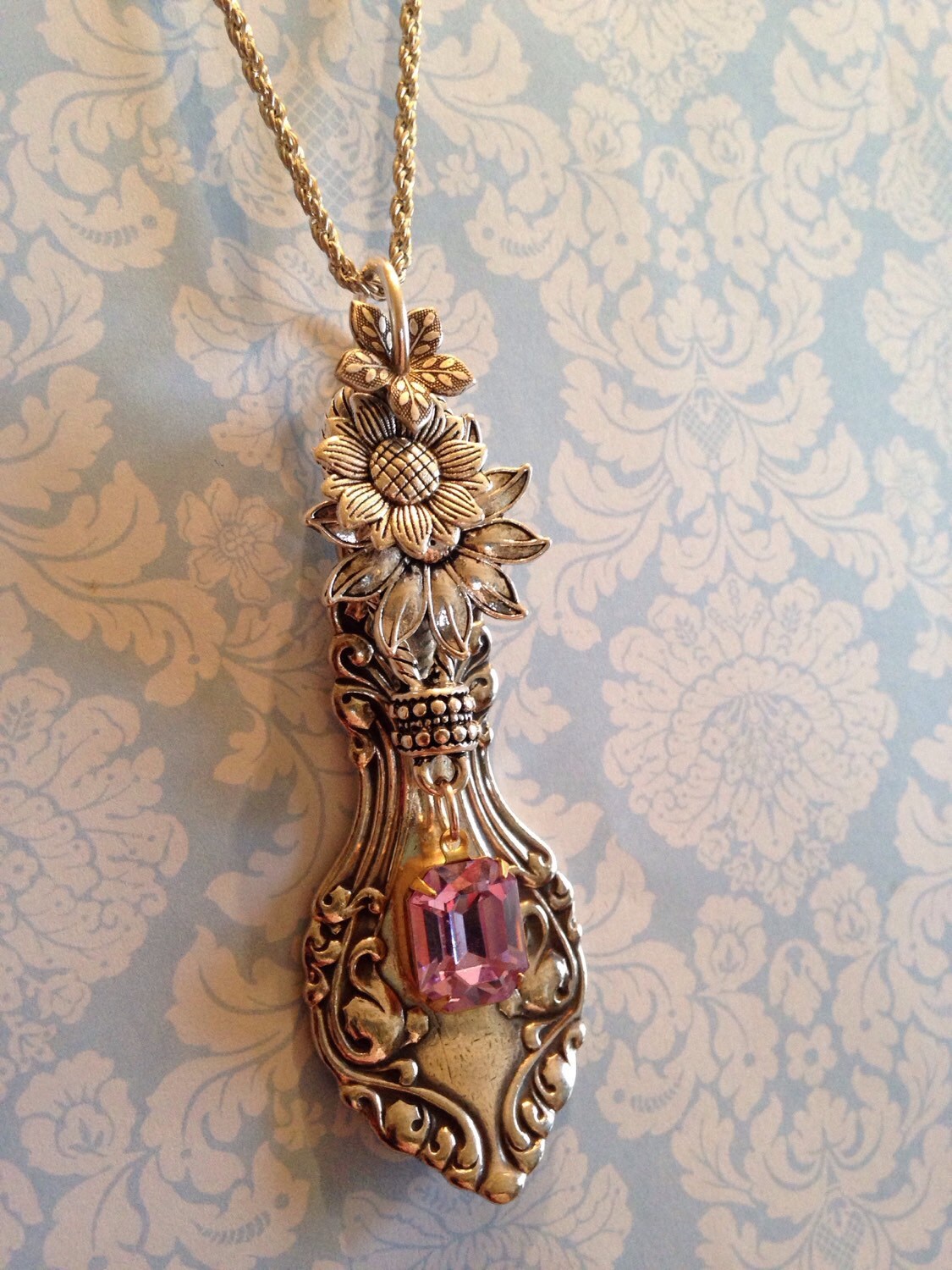 Sterling silver Spoon jewelry necklace Cutlery jewelry Spoon