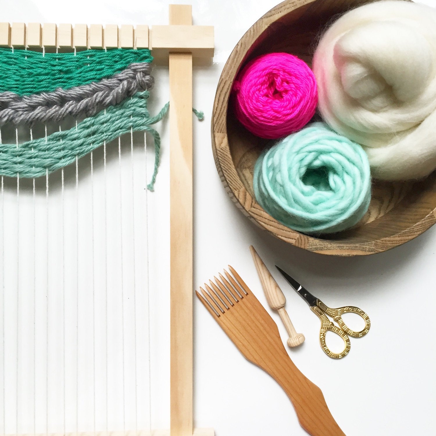 ChiquiLoom Ultimate Frame Loom Weaving Kit