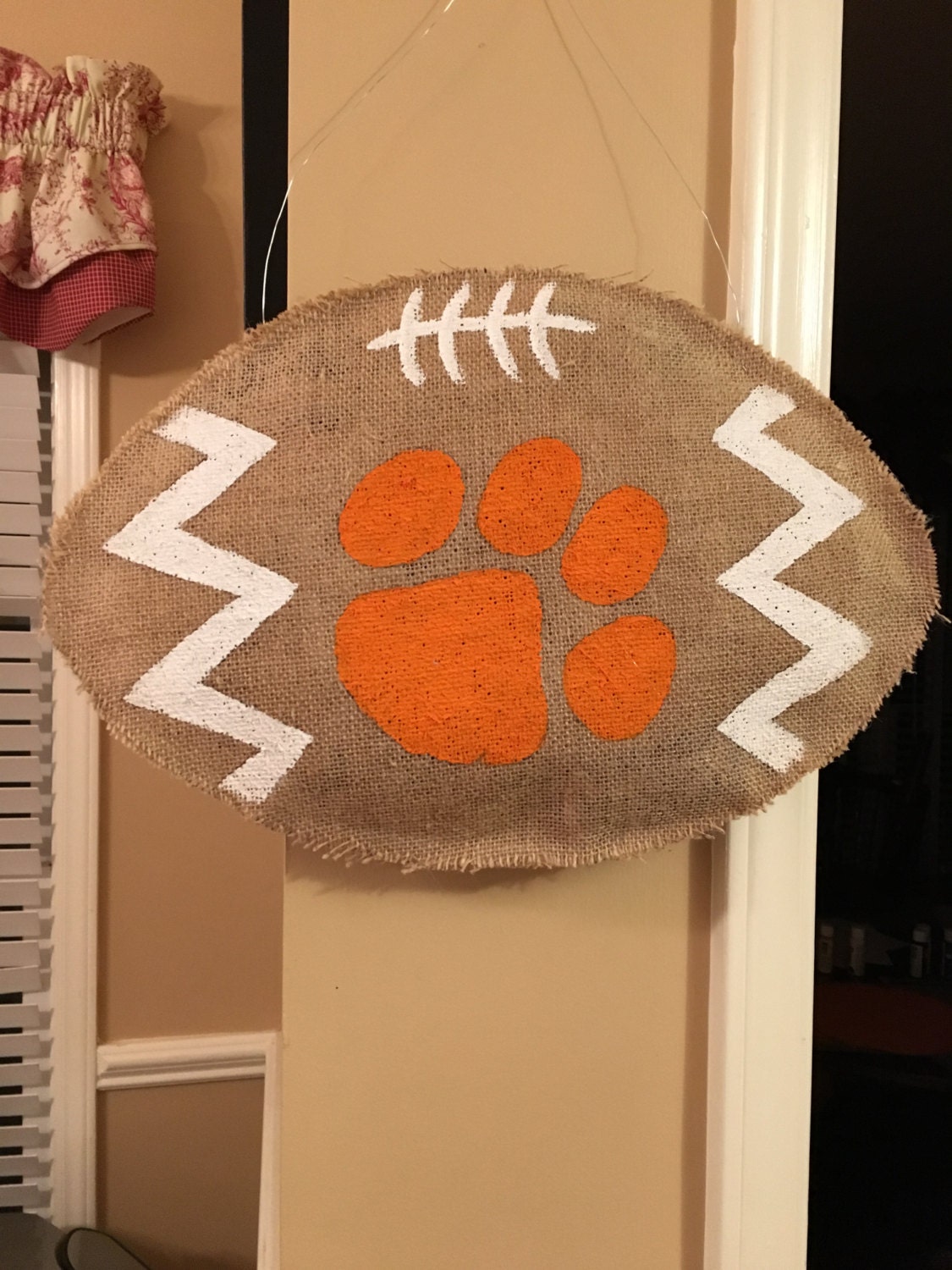 Clemson Football Hanger