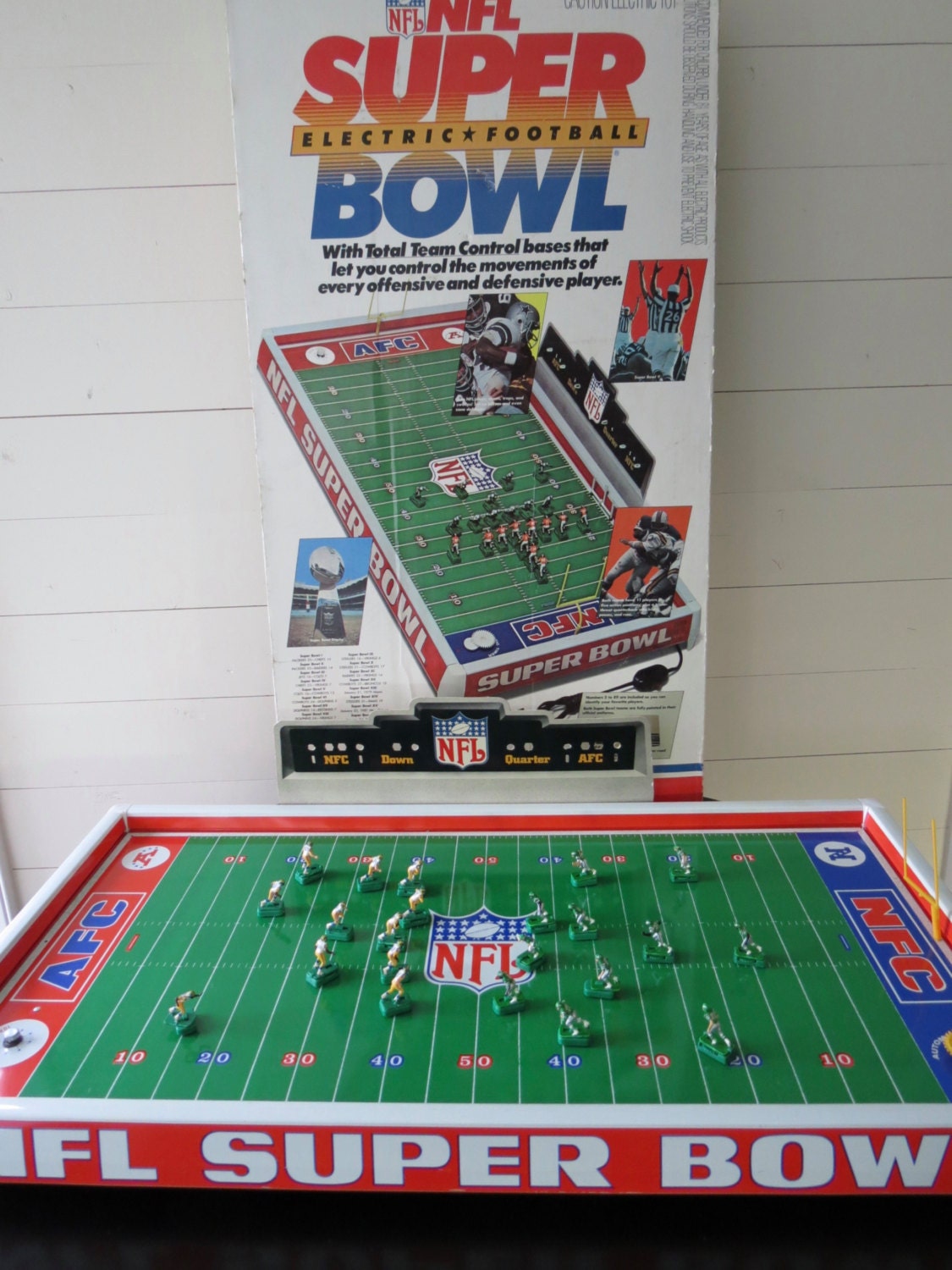 Vintage Electronic Football Game NFL Super Bowl Football