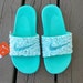 mismatch nike slides