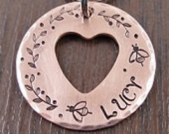 Dog tag, Dog ID tag, Dogs name tag, Dog tags for dogs, Pet tag, Pet ID tag, Personalized pet tag, Custom pet tag