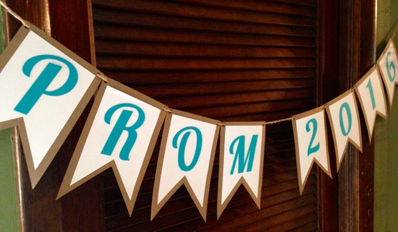  Prom 2020 Banner You choose colors of lettering Junior Prom 