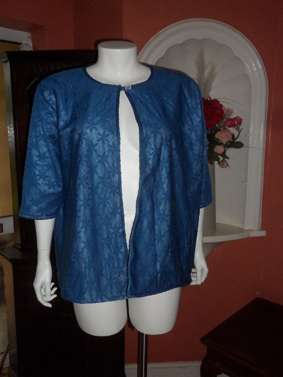Plus Size Fleece Lined Bed Jacket Size 26/28