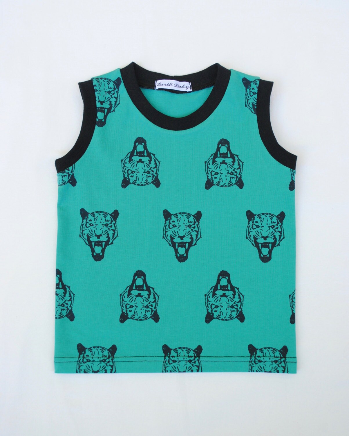 Organic Baby Tank Toddler Tank TopRetro Styled