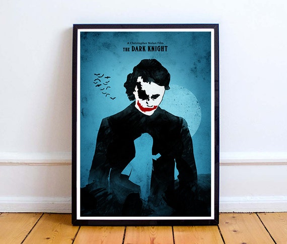 The Dark Knight Batman Begins Joker Poster Trilogy by TopPoster