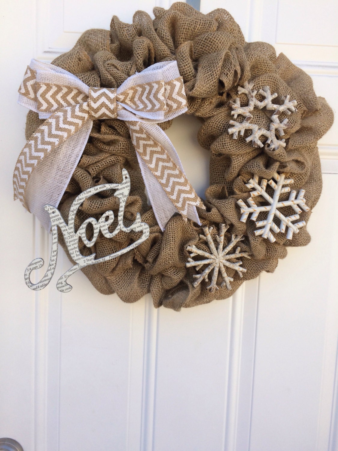 Christmas Wreath Rustic Christmas Wreath By TheClassyGoose On Etsy