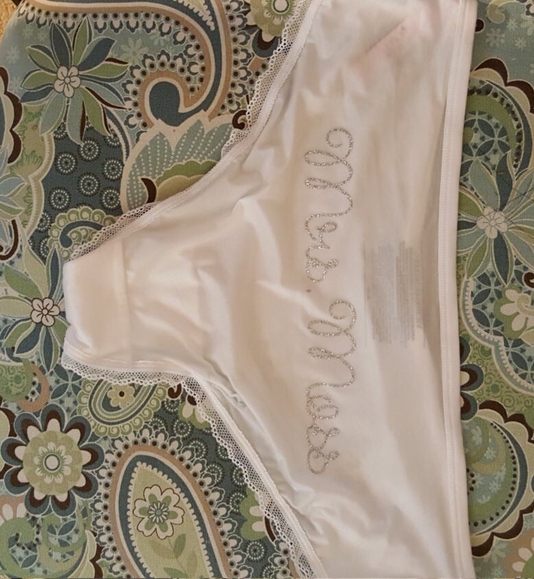 Wedding Panties by 3littlelindseys on Etsy