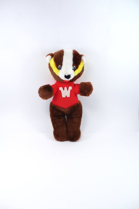 bucky the badger stuffed animal