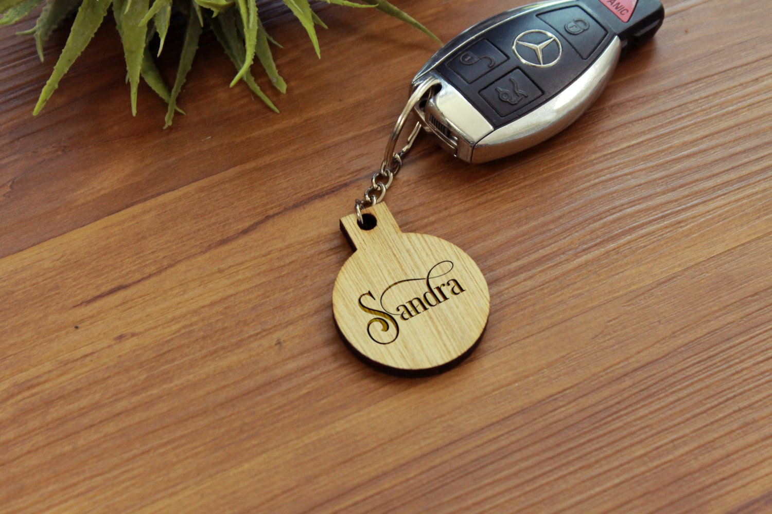 Wood Engraved Key chain Custom Wood Key chain Engraved Wood